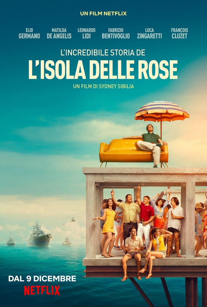 l'incredibile storia dell'isola delle rose poster