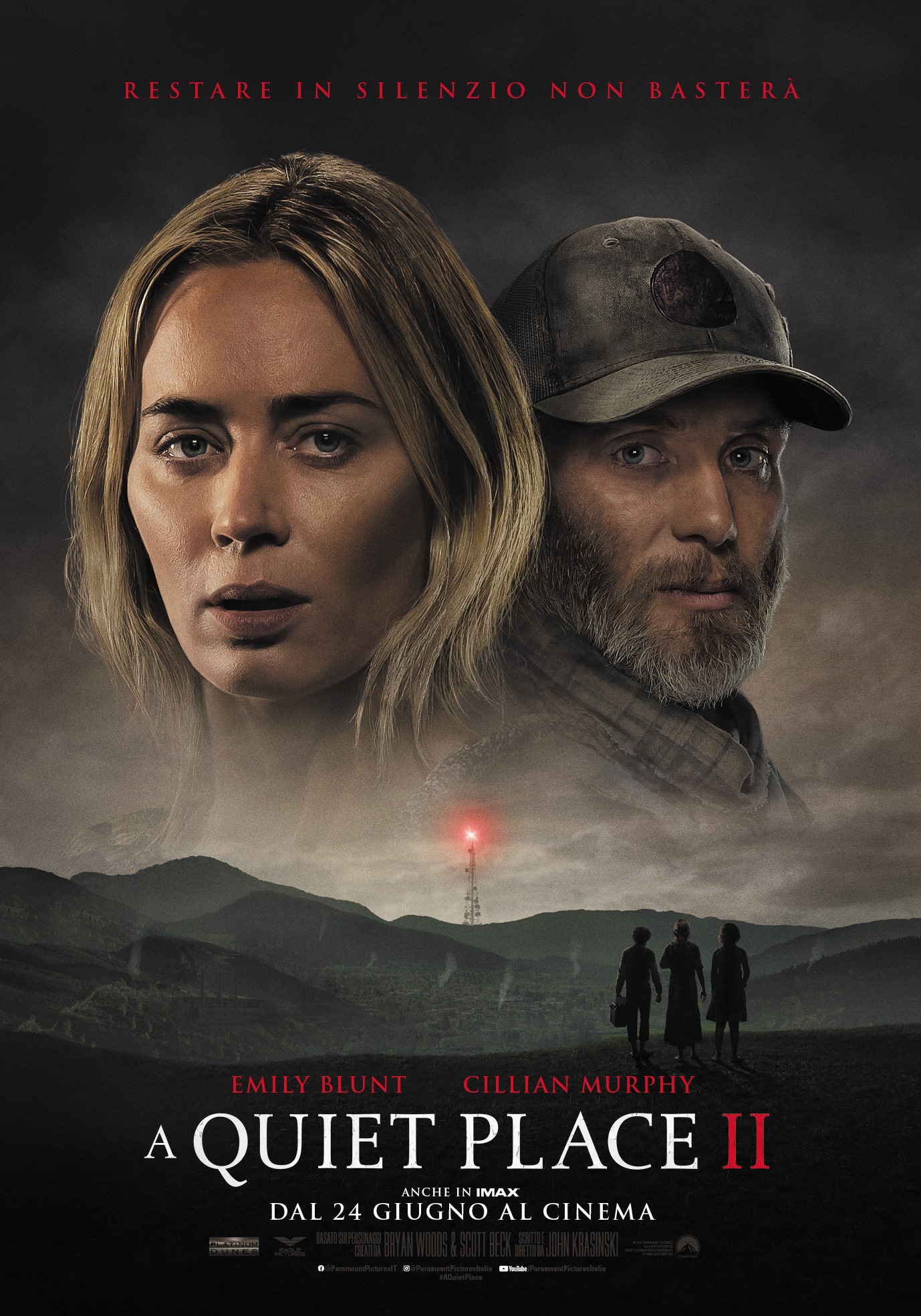 a quiet place II poster